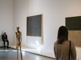 Art by Mark Rothko and Paolo Giacometti Ernst van Raaphorst